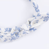Baby Blue Vines Floral Knot Headband