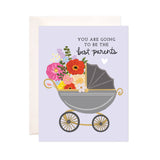 Best Parents Carriage Greeting Card