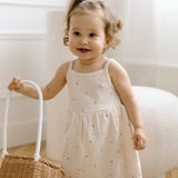 Soleil Pointelle Bodysuit Dress - Pia Floral
