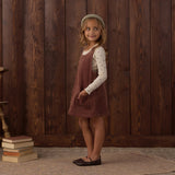 Ribbed Long Sleeve - Natural Ditsy