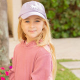Rainbow Unicorn Bow Baseball Hat