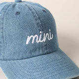 Mini Embroidery Cap