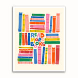 Read More Books Wall Art Print