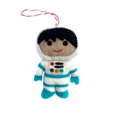 Kid Astronaut Felt Ornaments