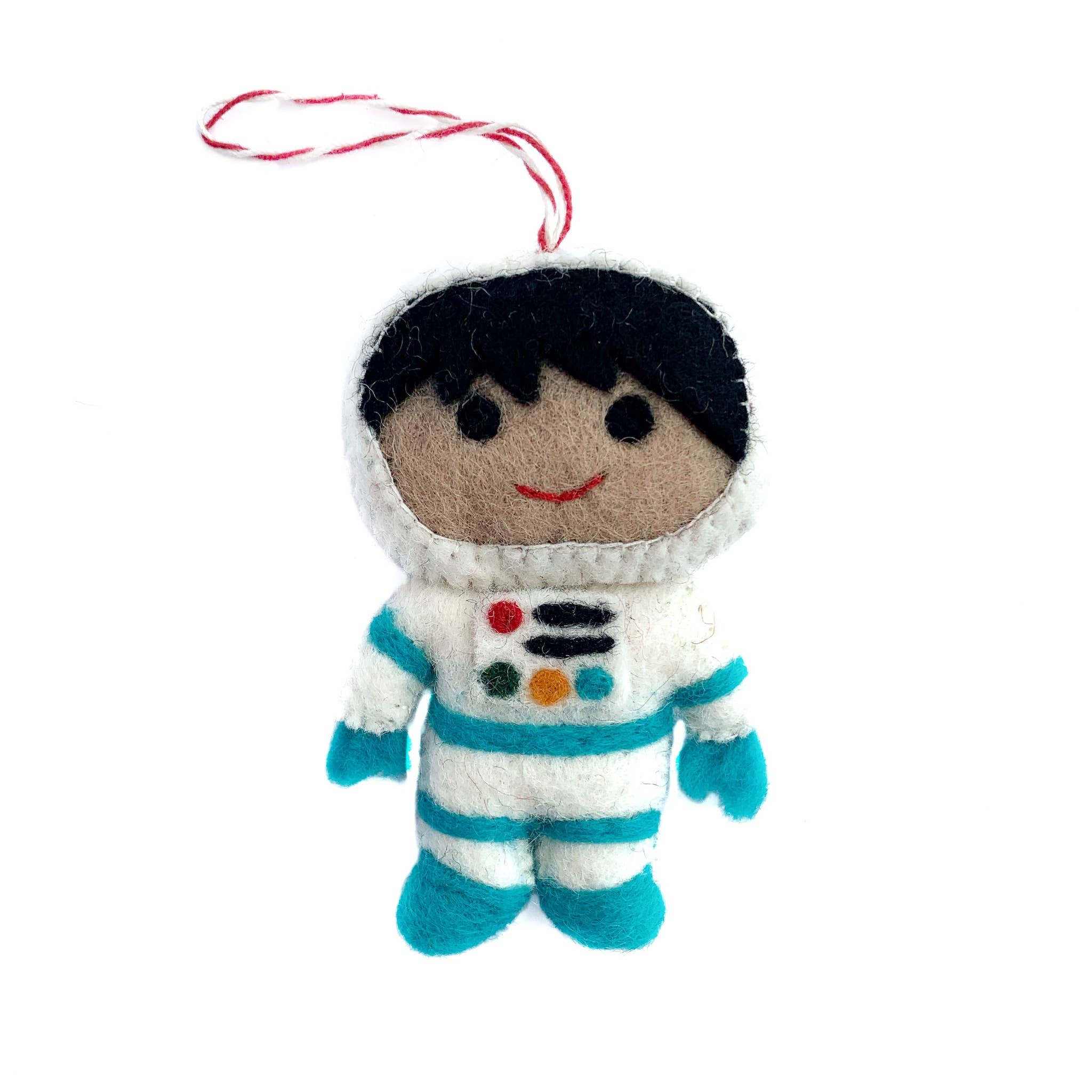 Kid Astronaut Felt Ornaments