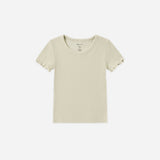 Ribbed Basic Tee - Pistachio