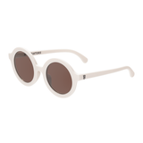 Sweet Cream Euro Round Polarized Sunglasses