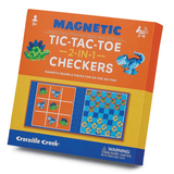 Dino Magnetic Tic Tac Toe & Checkers