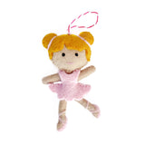 Ballerina Felt Ornament