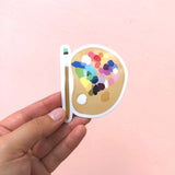 Paint Palette Sticker