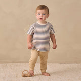 Boxy Tee - Vintage Stripe