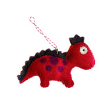 Dinosaur Felt Ornament