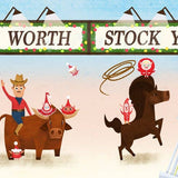 12 Little Elves Visit Texas