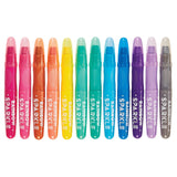 Rainbow Sparkle Watercolor Gel Crayons Set