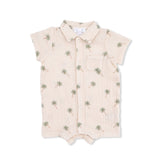 Palm Trees Polo Shortie