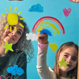 Rainy Dayz Window Gel Crayons Set