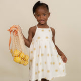 Summer Sun Tie Back Strap Dress