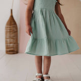 Harbour Blue Tiered Mini Dress