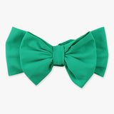 Swim + Active Bow Headband - Bright Green
