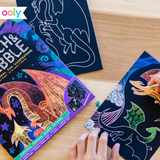 Fantastic Dragons Scratch & Scribble Scratch Art Kit