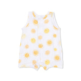 Happy Suns Sleeveless Shortie Romper
