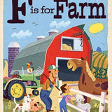 F is for Farm: Alphabet Board Book