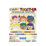 Color Together Triangular Crayons  Set
