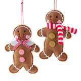 Gingerbread Felt Ornament