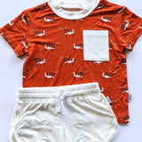 Longhorn Bamboo Varsity Short Set