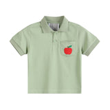 Apple Polo Golf Shirt - Sage Green