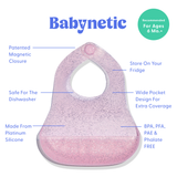 Strawberry Jelly Magnetic Bib