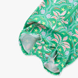 One Piece Rash Guard Swimsuit - Coconut Cabana