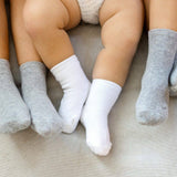 Cloud Solid Baby Crew Sock Pack
