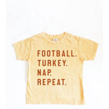 Football. Turkey. Toddler Washed Graphic Tee -  Golden