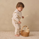 Relaxed Fleece Sweatpant - Blue Daisy