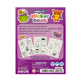 Cute n Spooky Doodles Stickiville Color-in' Sticker Book