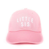 Little Sis Baseball Hat - Light Pink