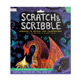 Fantastic Dragons Scratch & Scribble Scratch Art Kit