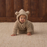 Bear Jumpsuit - Latte