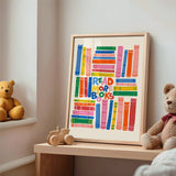 Read More Books Wall Art Print