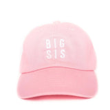 Big Sis Baseball Hat - Light Pink