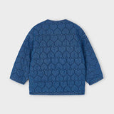 Heart Printed Denim Jacket