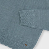 Knit Girl's Sweater - Sage