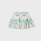 Daisy Blues Printed Skirt