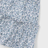 Sky Blue Floral Skirt