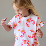 Dancing Crabs Printed Tee