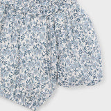 Sky Blue Floral Top