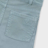 Twill Girl's Pants - Marine