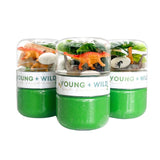 Dinosaur Grab & Go Dough Jar