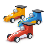 Wooden Pullback Racers